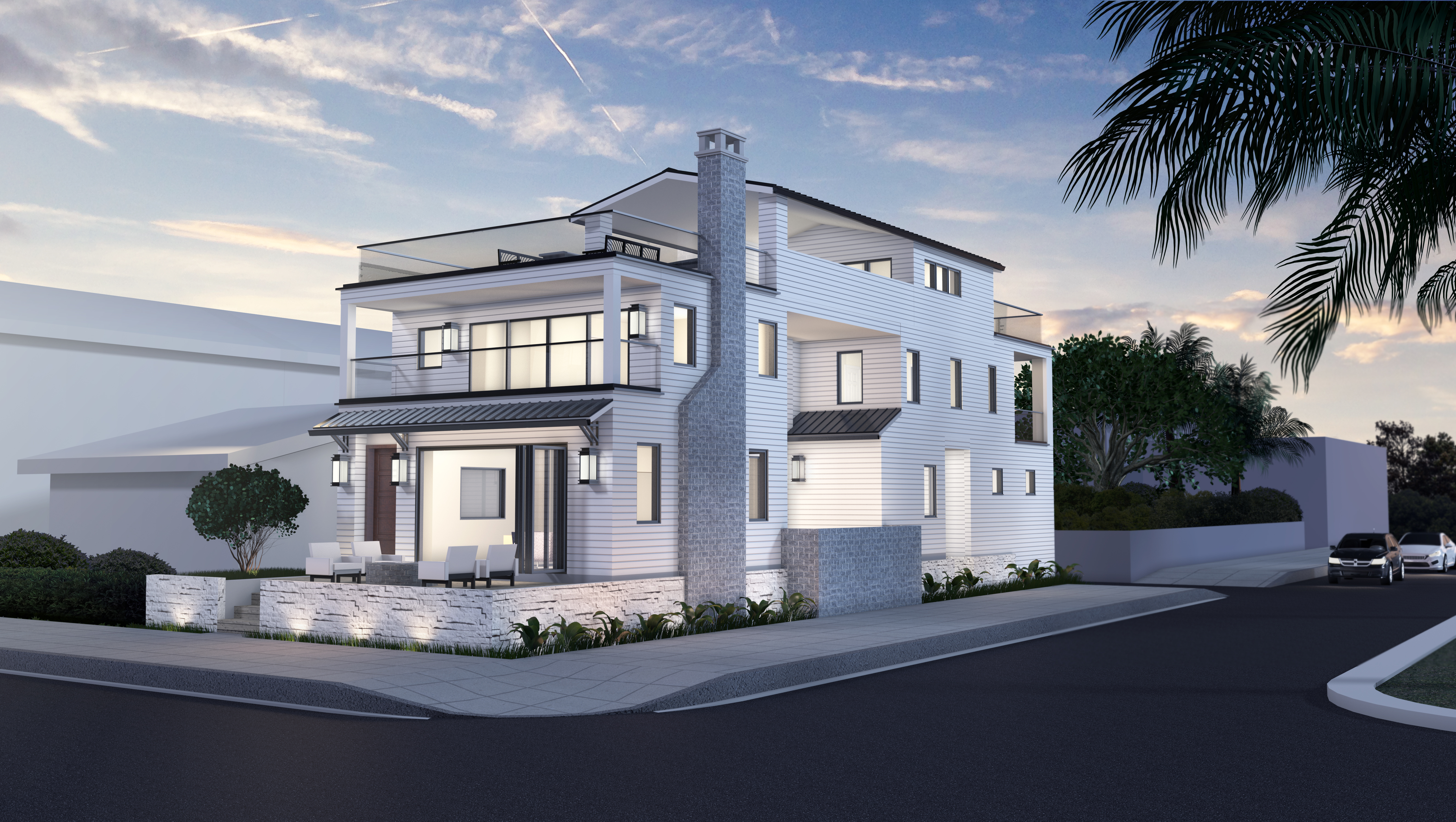 Custom Home on Park Ave,  Newport Beach
